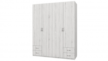 Шкаф 4-х дверный с ящиками "Милана"